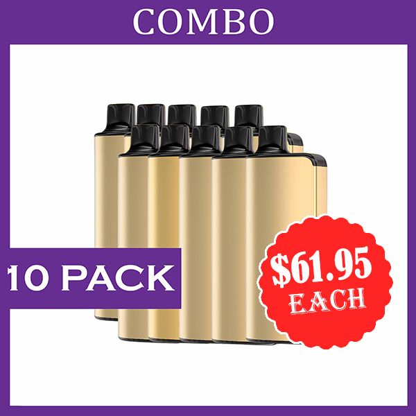 ALIBARBAR INGOT – 10 PACK- 9000 PUFFS